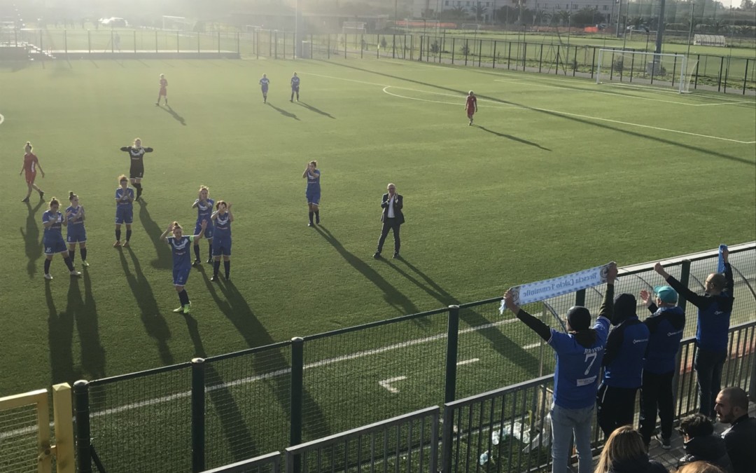 Il Brescia Femminile vince a Oristano 0-5
