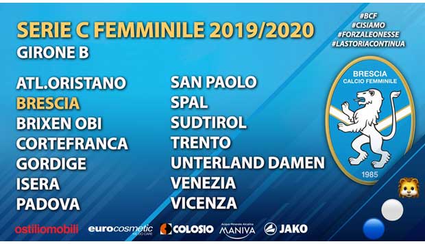 Serie c Femminile gruppo B
