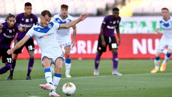 Fiorentina Brescia 1 1 fotolive