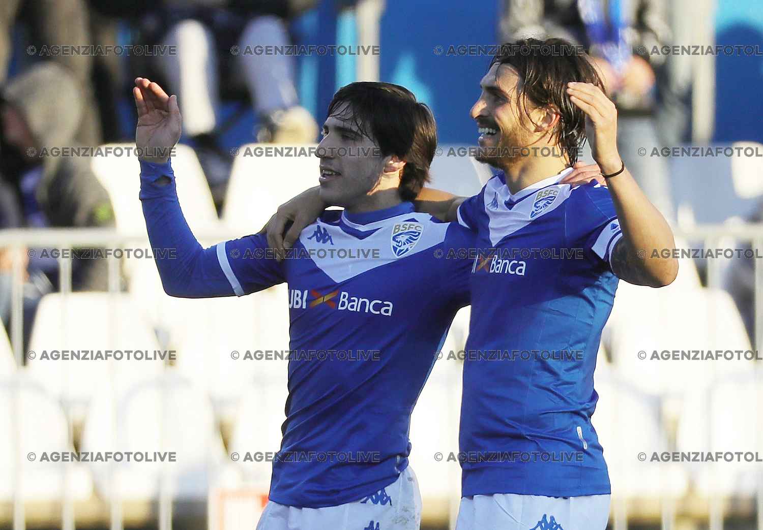 Brescia 3 Lecce 0 Fotolive